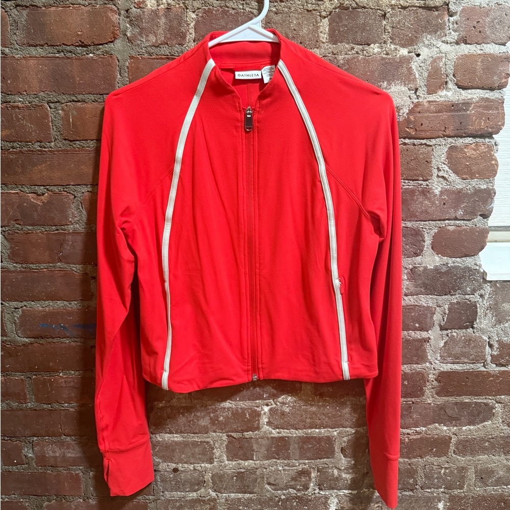 Athleta fitted zip up! Like new!